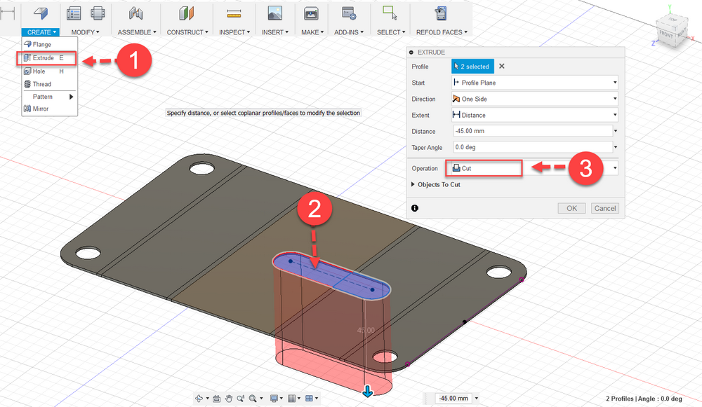 Fusion 360 Tips & Trick 74 Cut Normal Fusion 360 Tips & Trick 74 Cut Normal