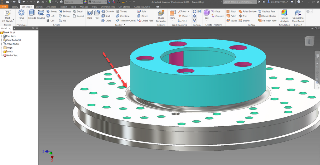 Inventor tip & trick #83 แก้ไขนามสกุลไฟล์ Direct Edit Inventor tip & trick #83 แก้ไขนามสกุลไฟล์ Direct Edit
