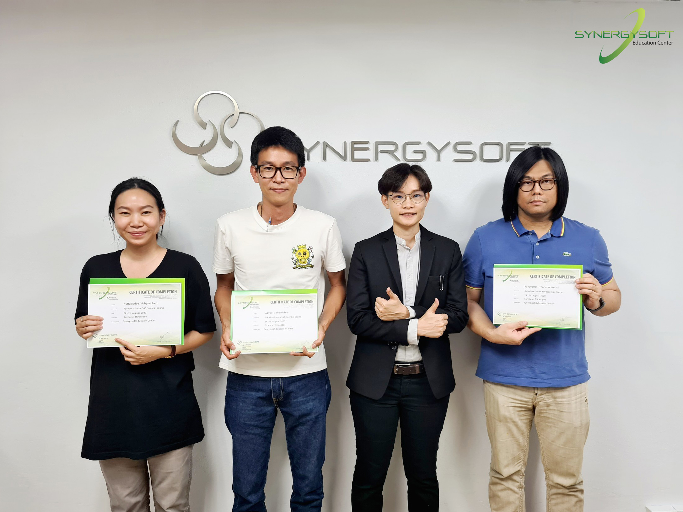 Synergysoft Education Autodesk Fusion 360 Essential Course Synergysoft Education Autodesk Fusion 360 Essential Course