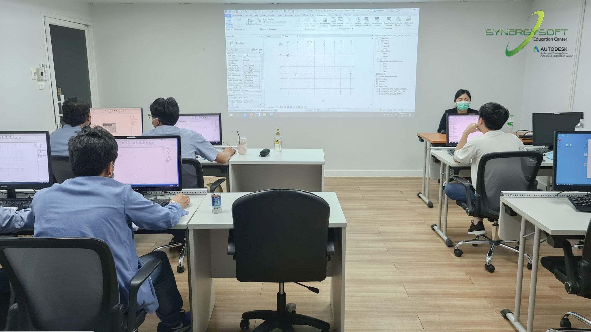 Synergysoft Education Autodesk Revit Drawing Creation for Large Building Project Training Course Synergysoft Education Autodesk Revit Drawing Creation for Large Building Project Training Course